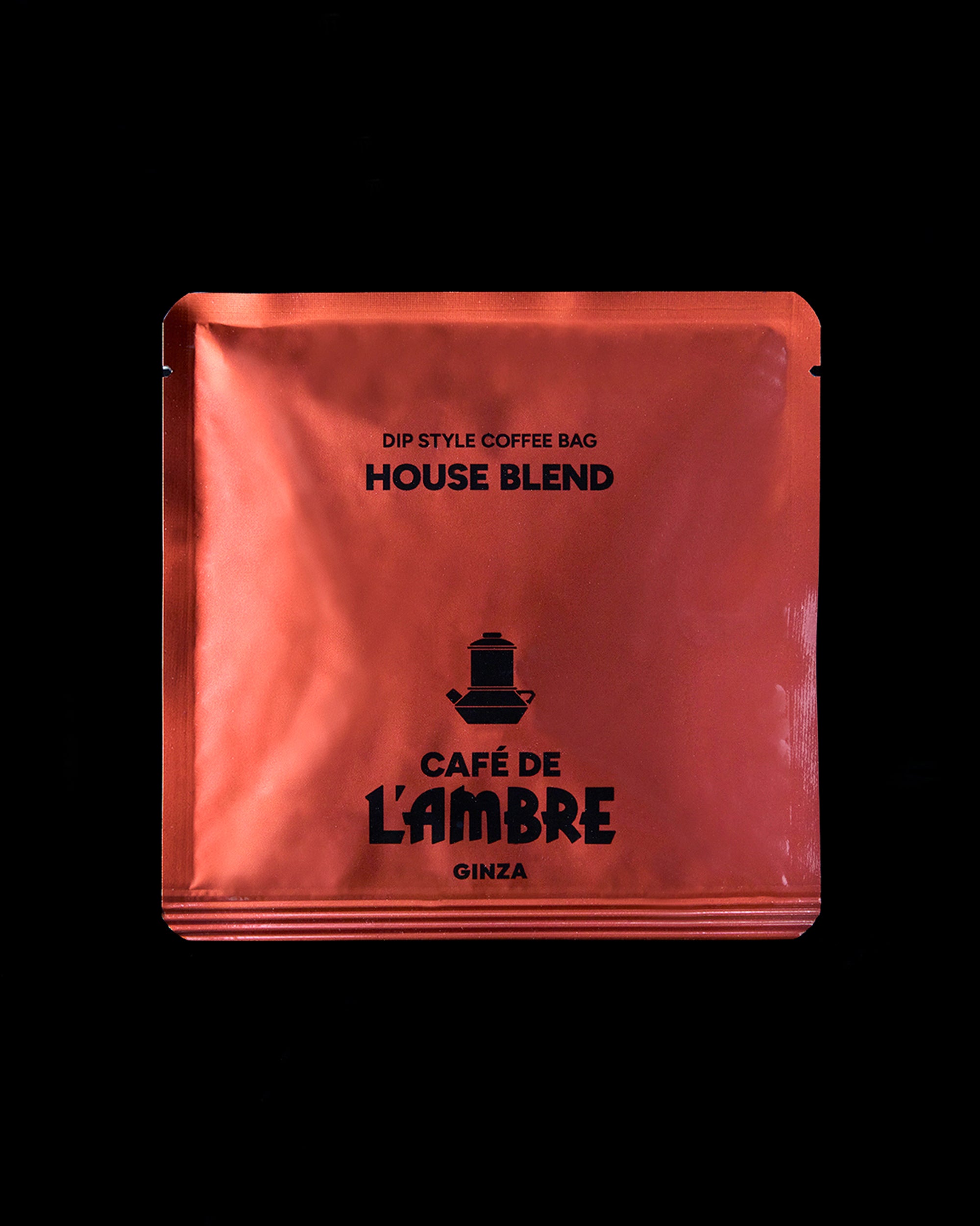 CAFÉ DE L’AMBRE ディップバッグ HOUSE BLEND / ハウスブレンド 中煎り